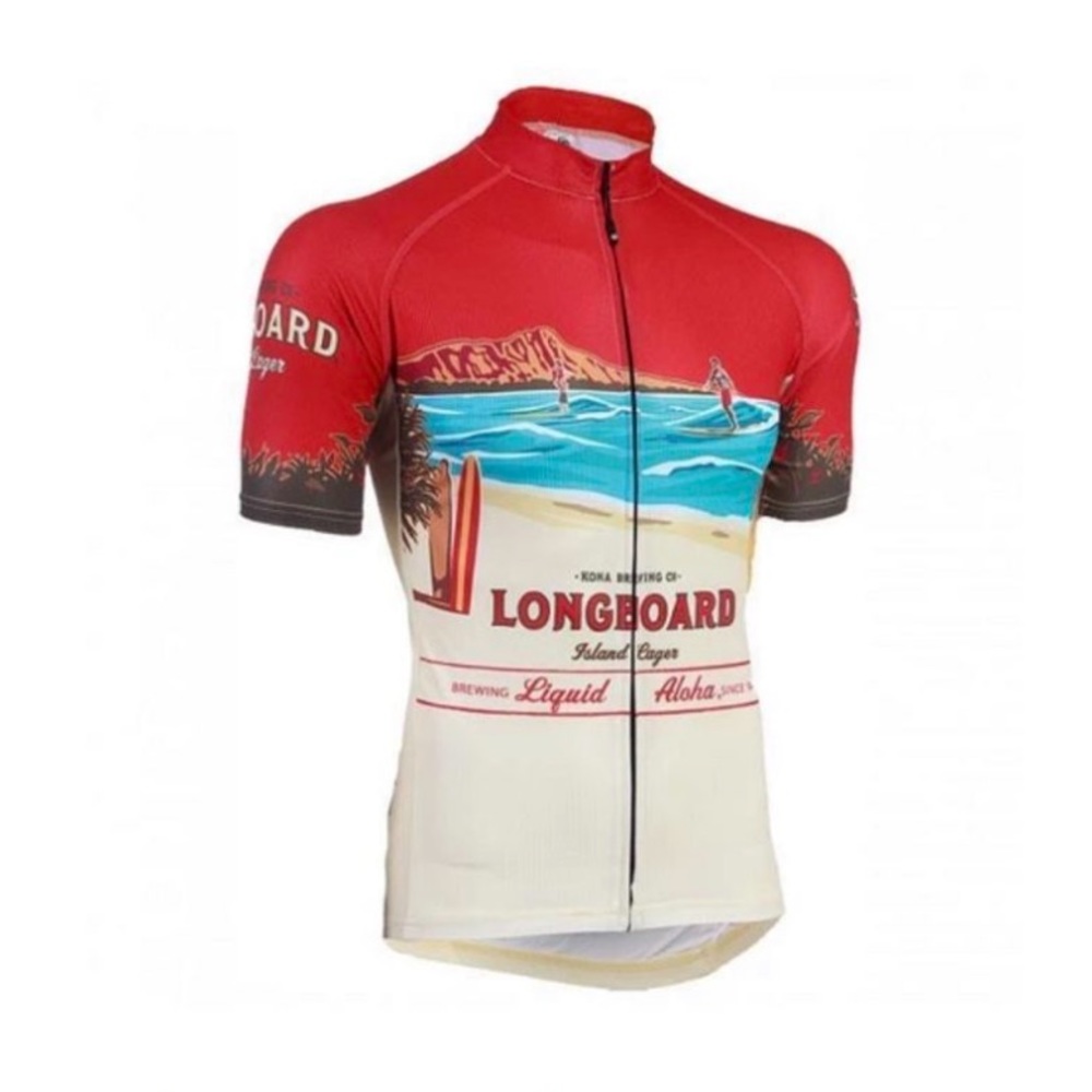 Canari cycling jersey Kona Brewing Company Longboard